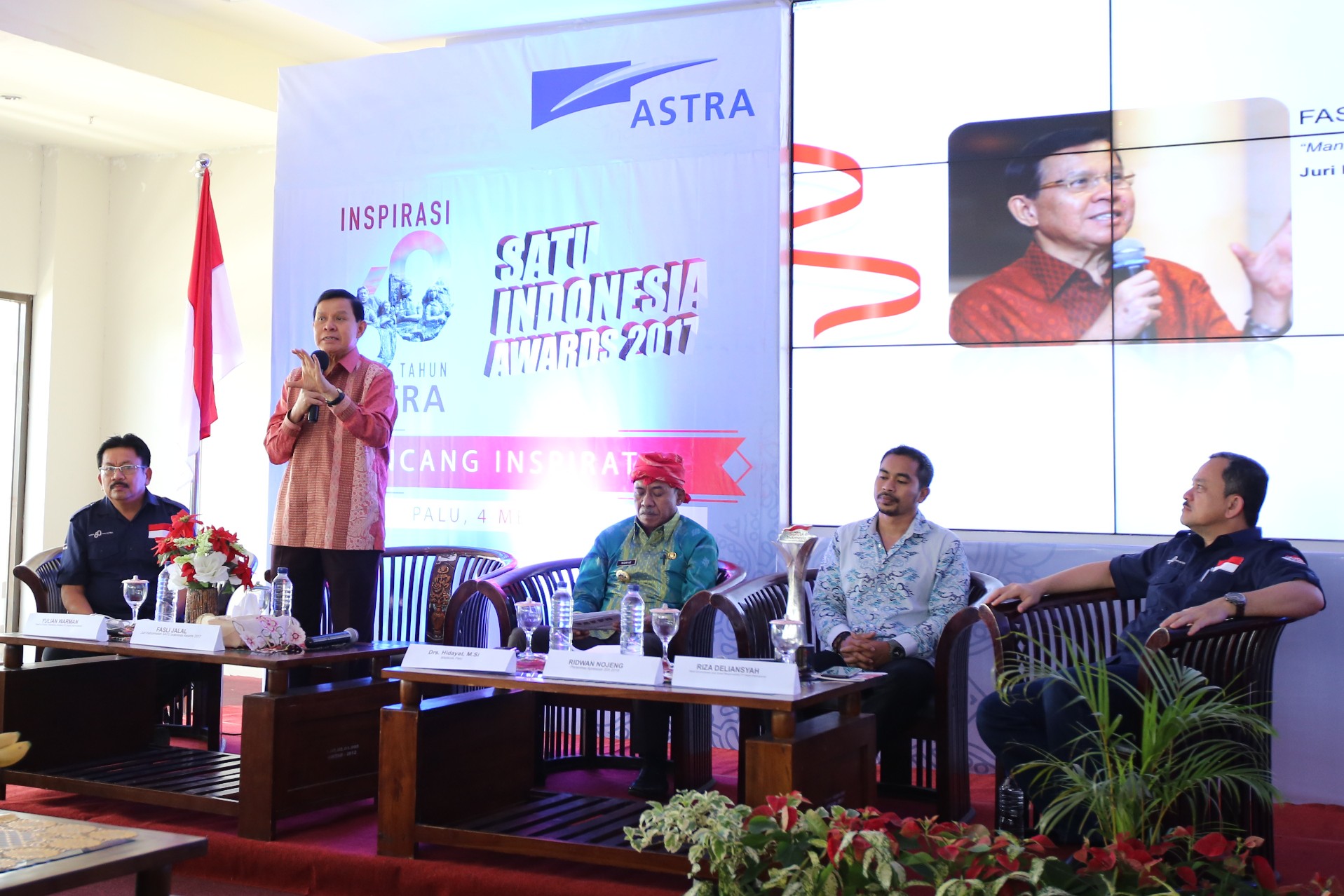 Roadshow SATU Indonesia Awards 2017: Mencari Pemuda Inspiratif dari Tanah yang Terangkat